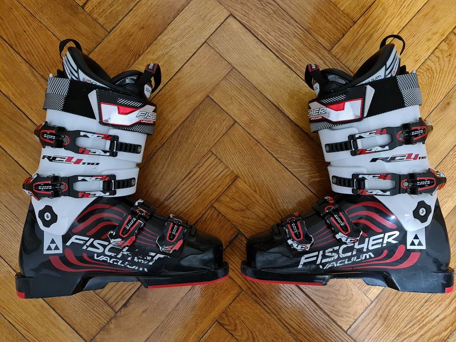 Vand Clapari schi Fischer RC4 110 VACUUM BLACK/WHITE Termoformabili