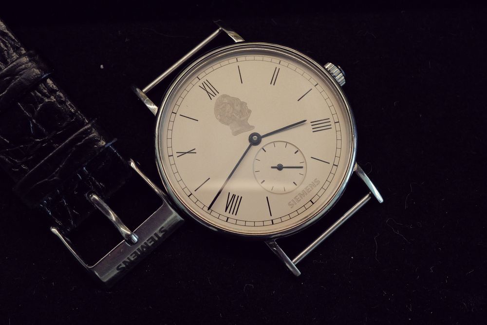 Ceas mecanic NOMOS Glashutte Ludwig Siemens Jubilee full set