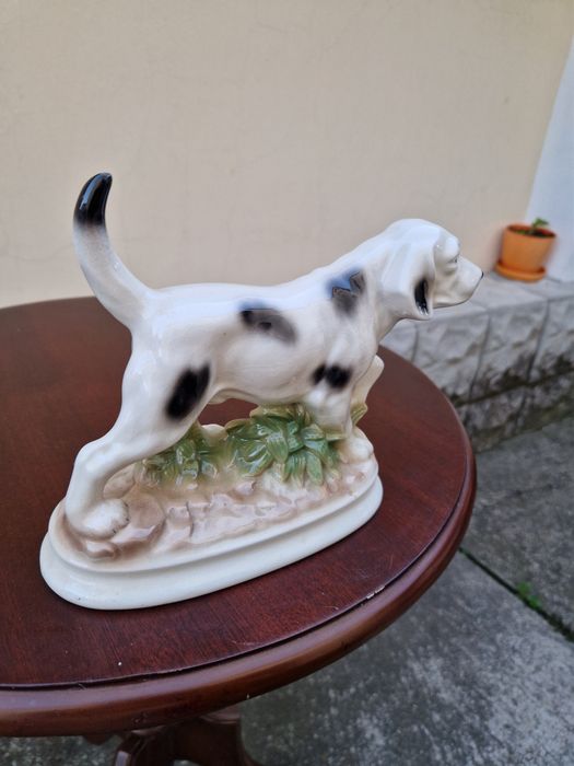 Страхотна антикварна английска порцеланова фигура статуетка