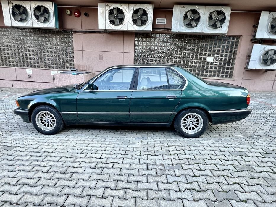 Bmw e32, 730i inmatriculata ca vehicul istoric, numere negre