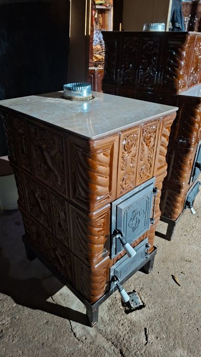 Soba teracotă mobila samotata