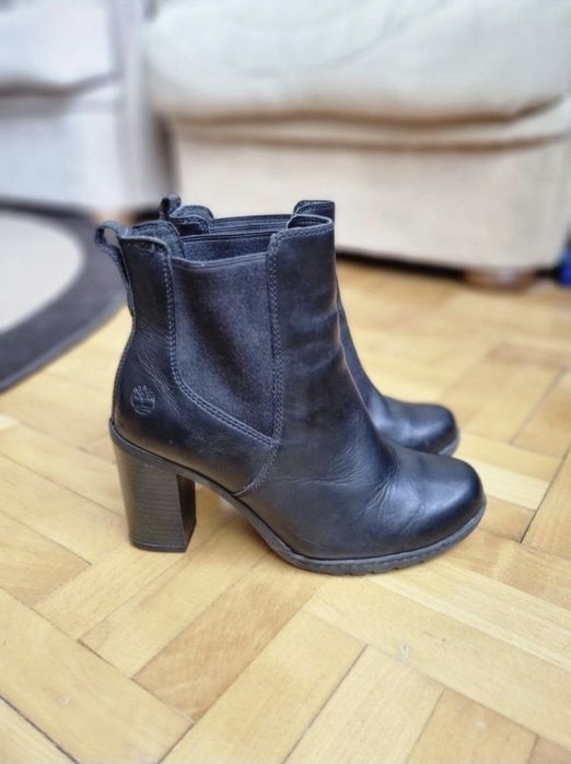 Cizme / Botine / Ghete piele Timberland Linwood Chelsea Java - 37