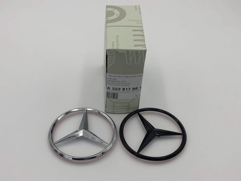 Emblema compatibila Mercedes haion W166 negru