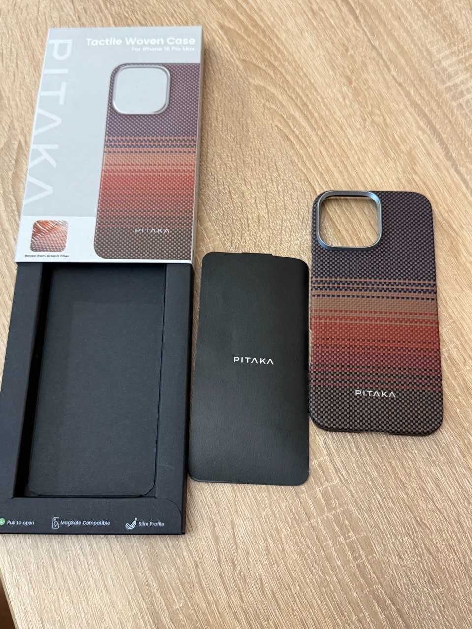 Оригинальный чехол Pitaka для iPhone 16 Pro Max