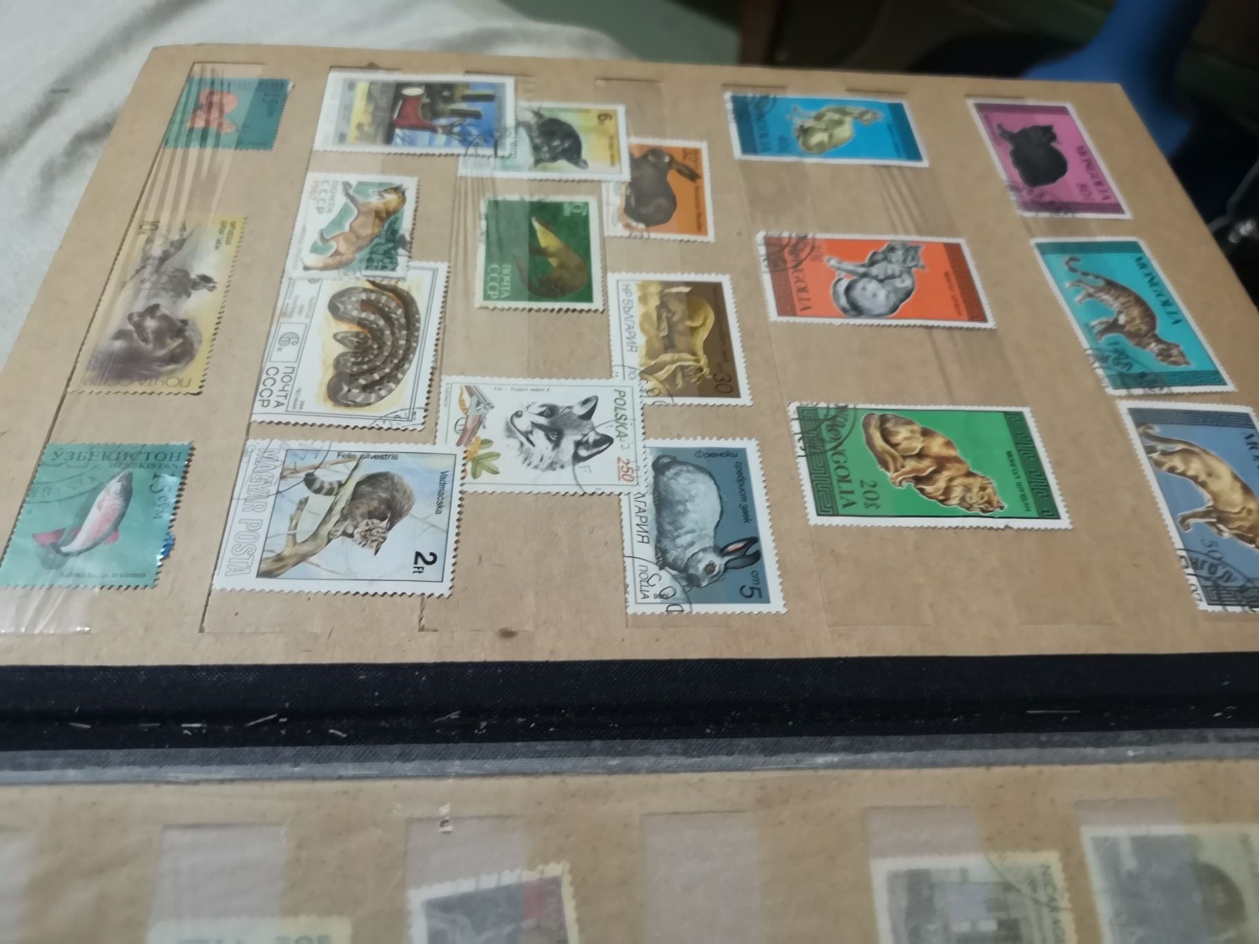 Не большая коллекция марок