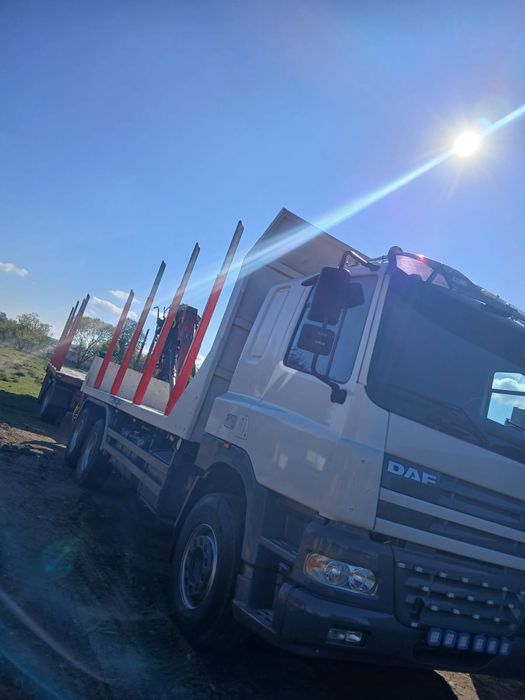 Se vinde camion forestier daf