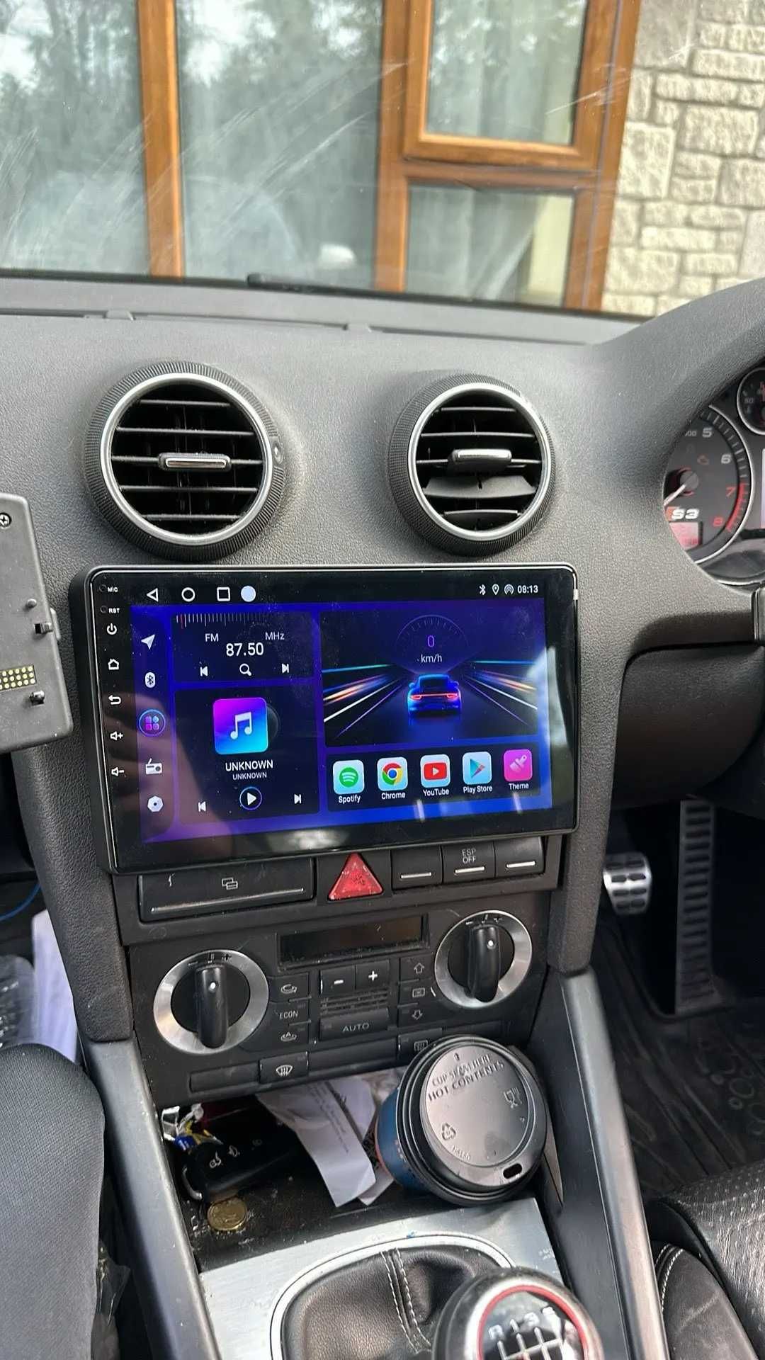 Navigatie Android Dedicata Audi A3 Ecran 9 Inch 1-8GB RAM - CarPlay