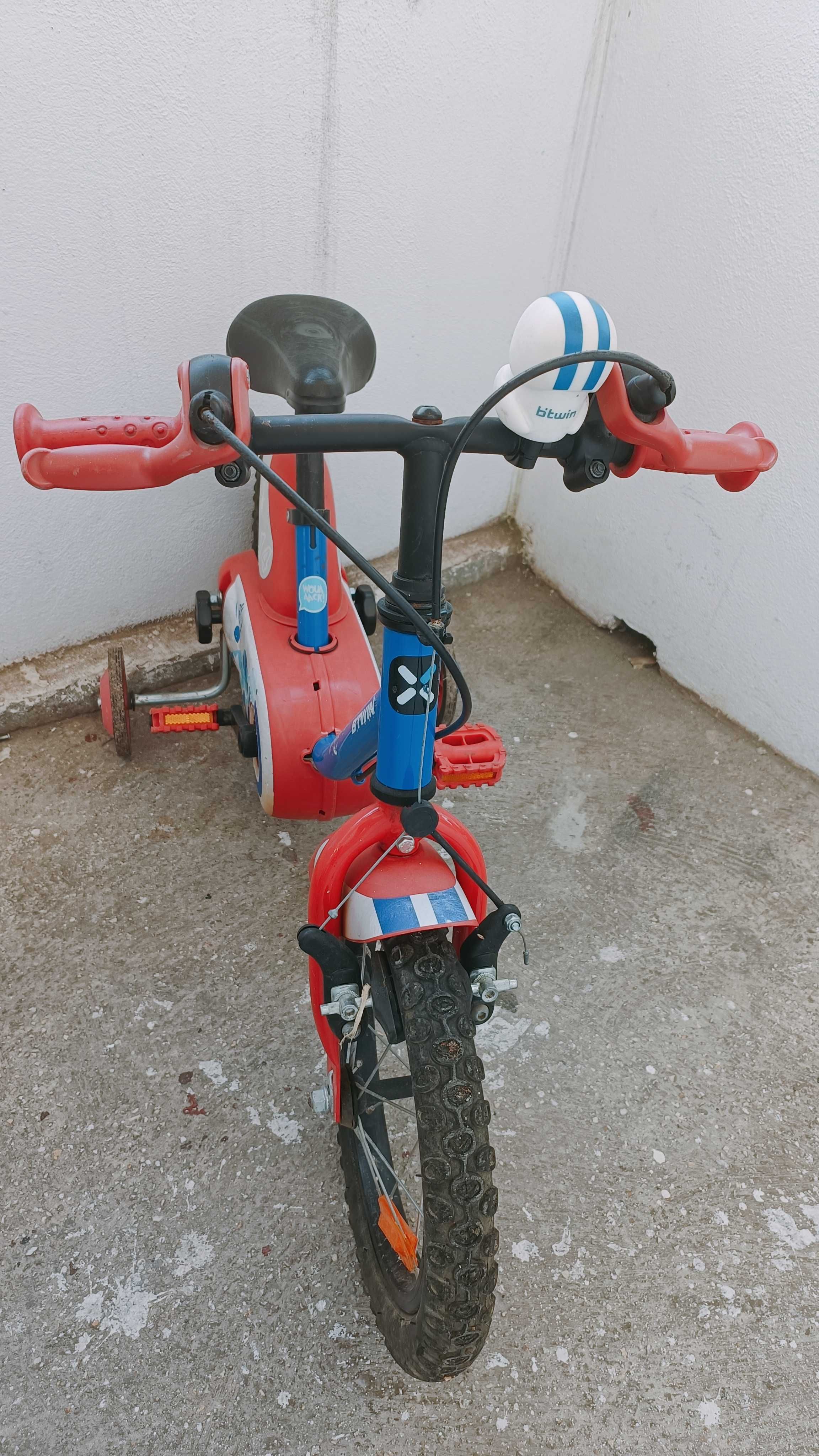 Bicicleta Btwin Calipo 14 ", pt 3-4 ani