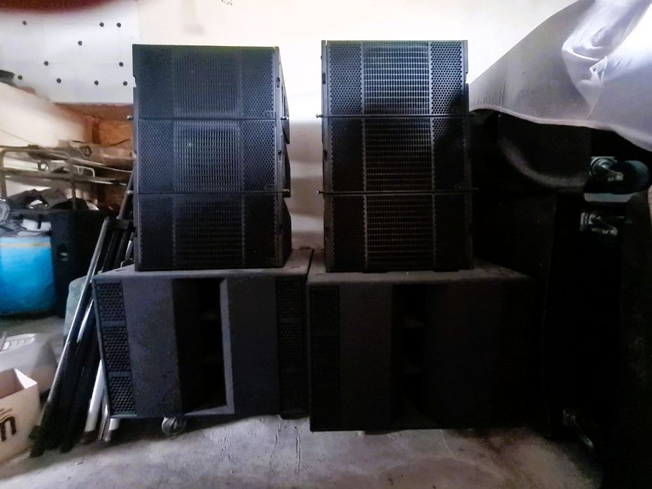 Line Array IG1 + 2 basi cu 4 difuzoare