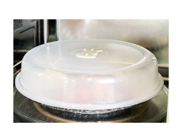 Предпазен капак за микровълнова фурна KitchenCraft KCMPLATCOV 26 см