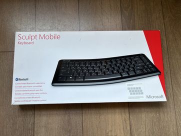 Клавиатура MICROSOFT Sculpt Mobile Keyboard, черна, Bluetooth