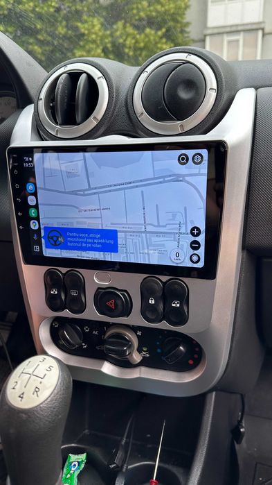 Navigatie android Dacia Logan, Sandero, Duster DSP CarPlay AndroidAuto