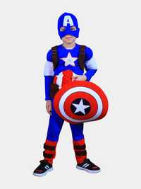 Карнавальный костюм  Капитана Америки с маской
