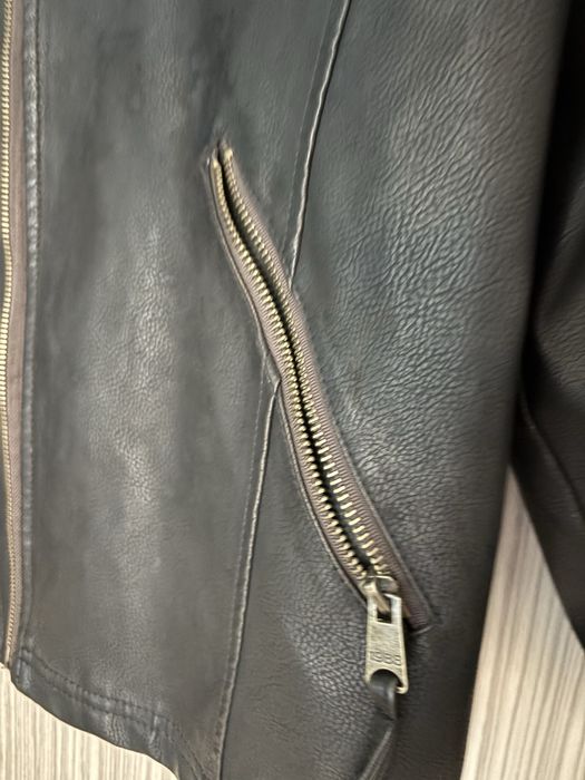 130лв Естествена кожа мъжко яке