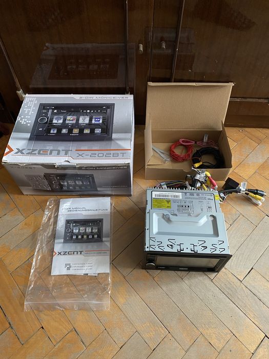 XZENT (Germany)-НОВО! -DVD BLUETOOTH USB CD mp3 плеър за кола сд радио