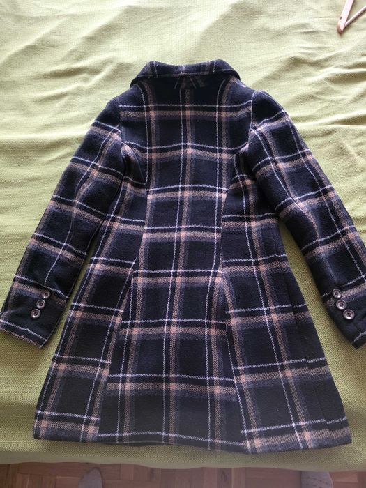 Вълнено дамско палто