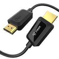 Cablu HDMI 2.1 fibra optica 8k-60Hz,48Gbps,Dynam HDR/eARC/HDCP 2.3,15m