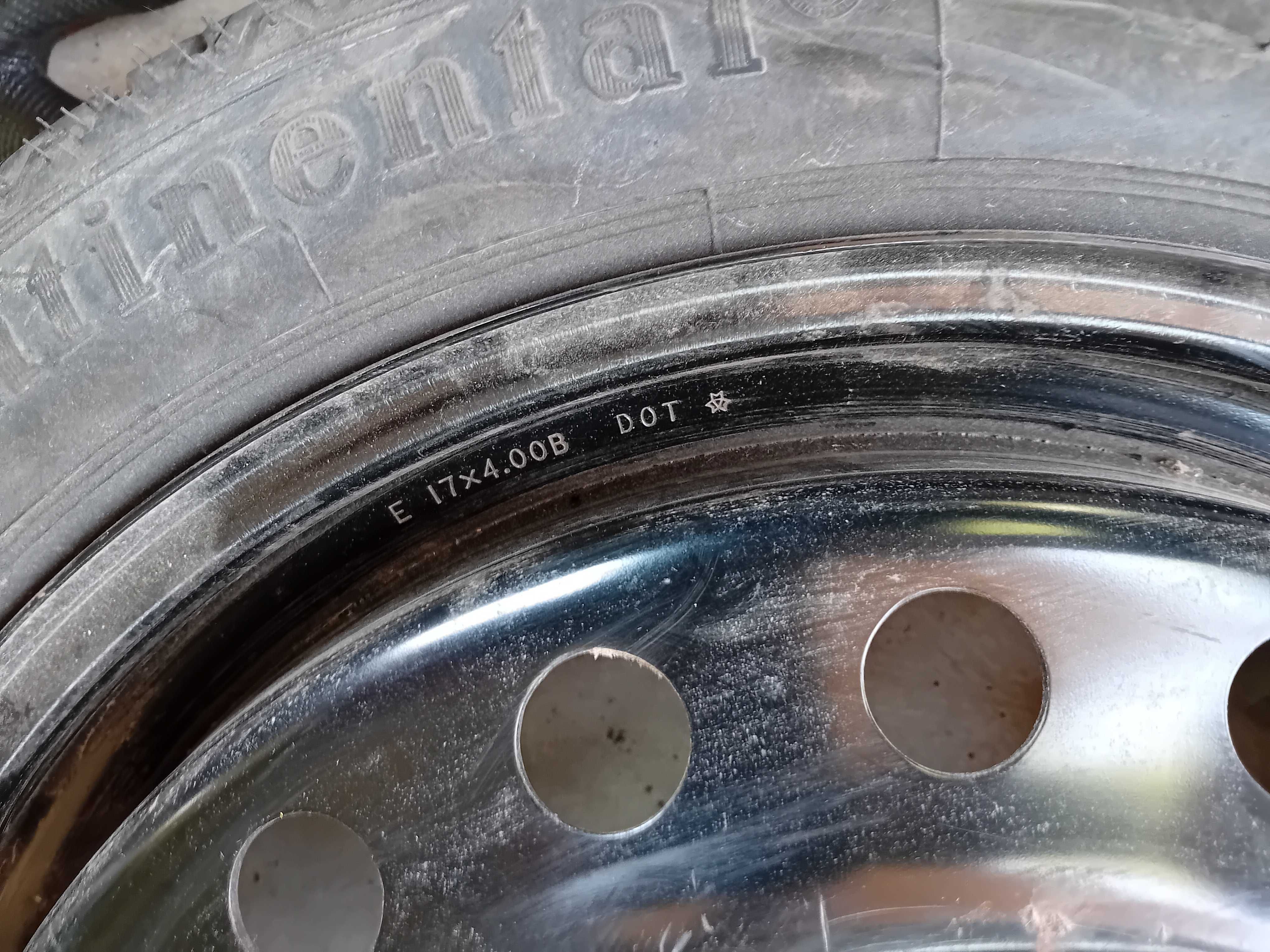 1 бр.гуми патерица Continental  125 70 17 за опел инигма 5x120