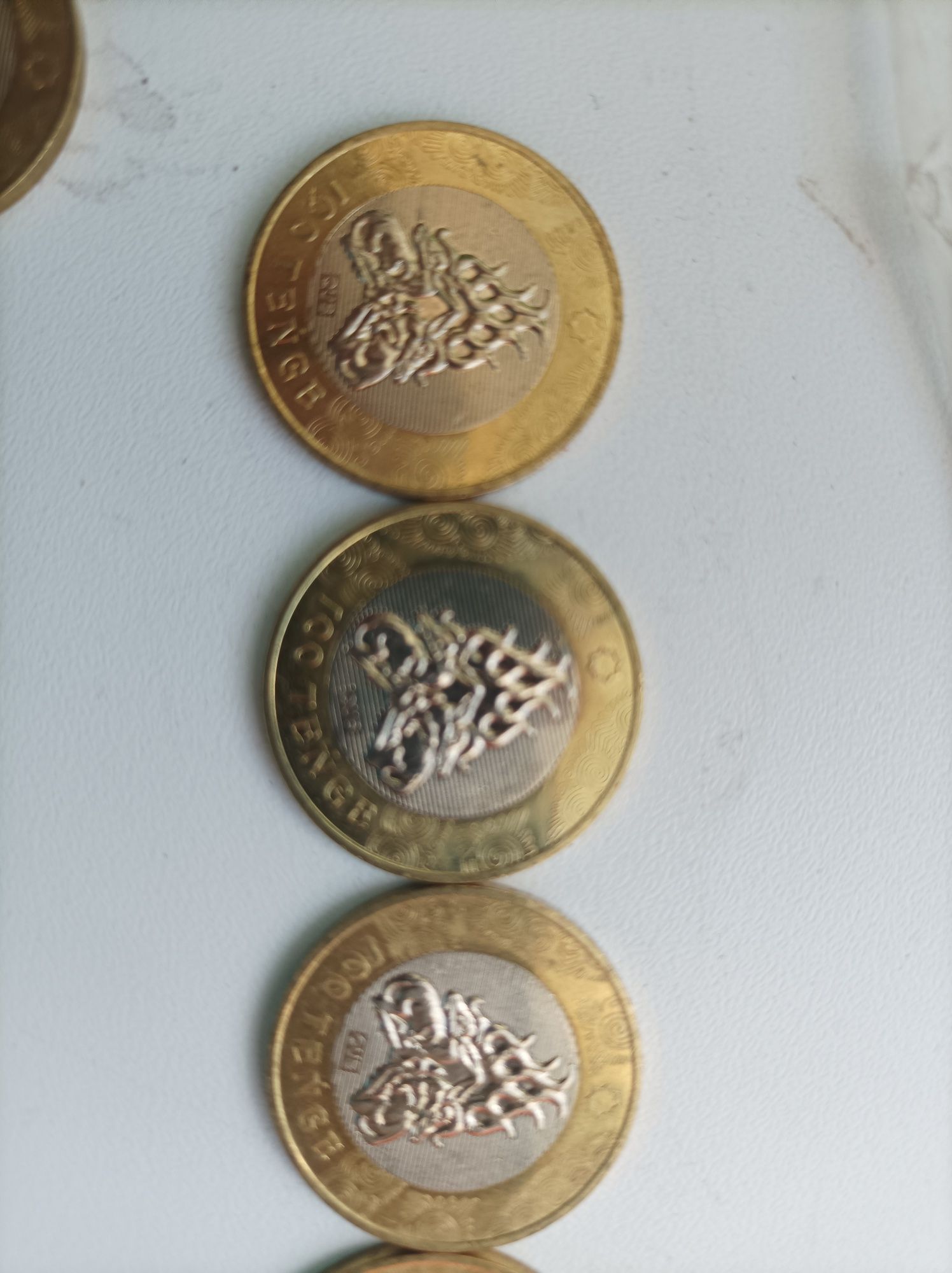 Разные Монеты по 100 тенге лимитированные