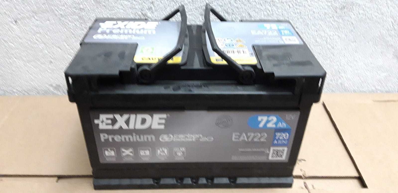 Аккумулятор EXIDE 12V 72Ah