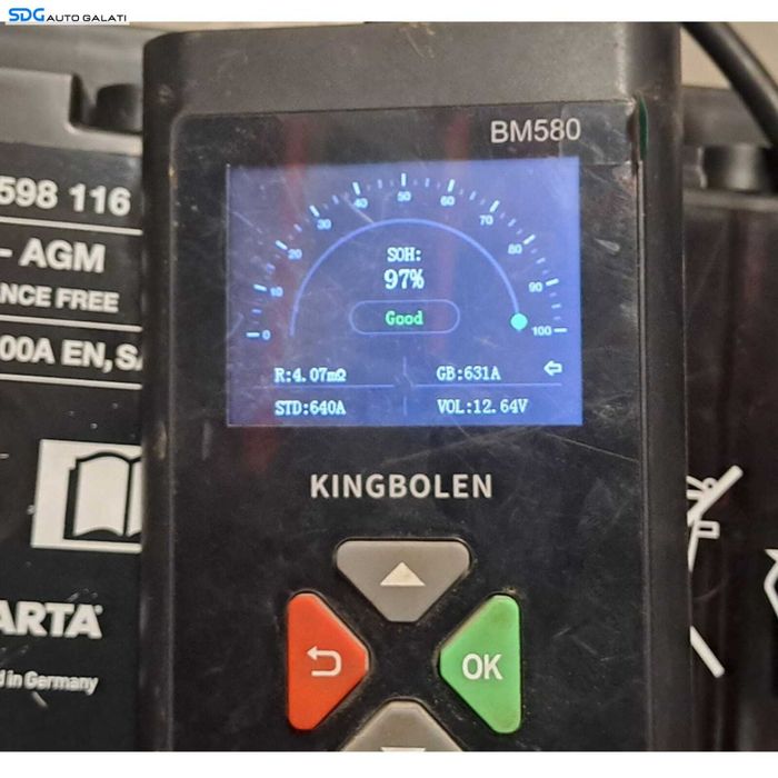 Baterie Acumulator Auto AGM AFD 80AH 800A VARTA 13598116 Volkswagen Audi Seat Skoda Ford Opel Toyota BMW Mercedes Renault Peugeot Dacia 1999 - 2020 [B4784]