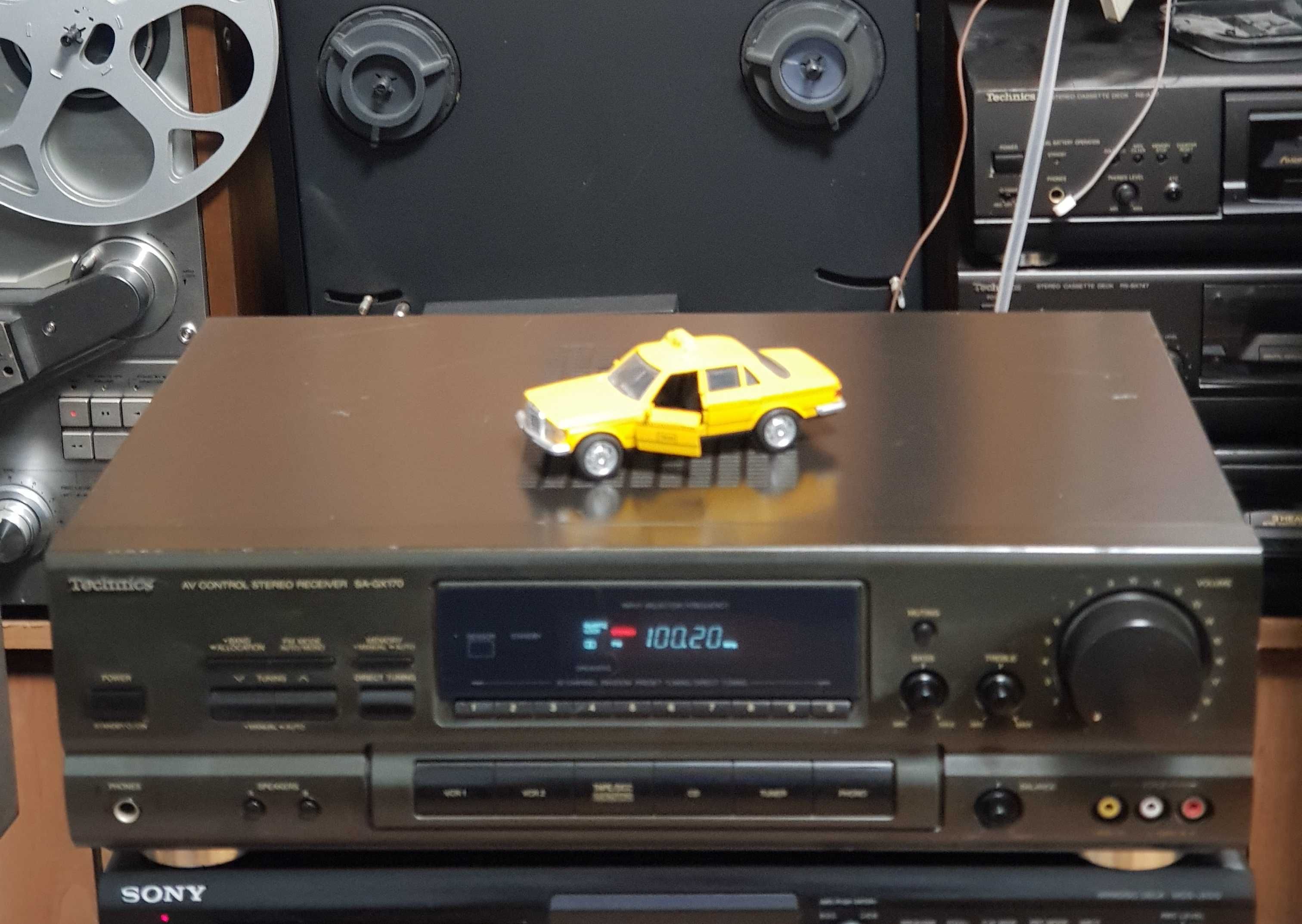 Amplificator Audio Stereo Vintage TECHNICS SA GX170 RECEIVER BLACK