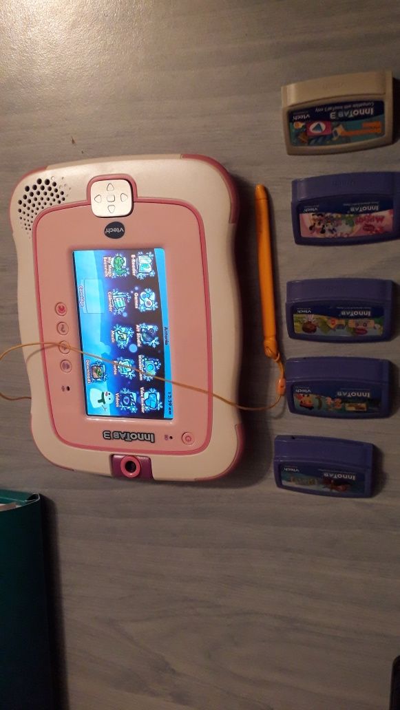 Tableta Vtech InnoTab 3 + jocuri 5 buc