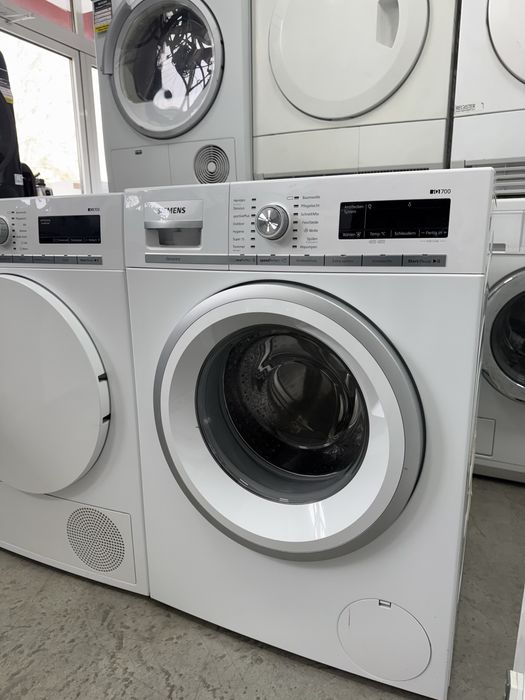 Пералня и сушилня комплект Siemens IQ 700