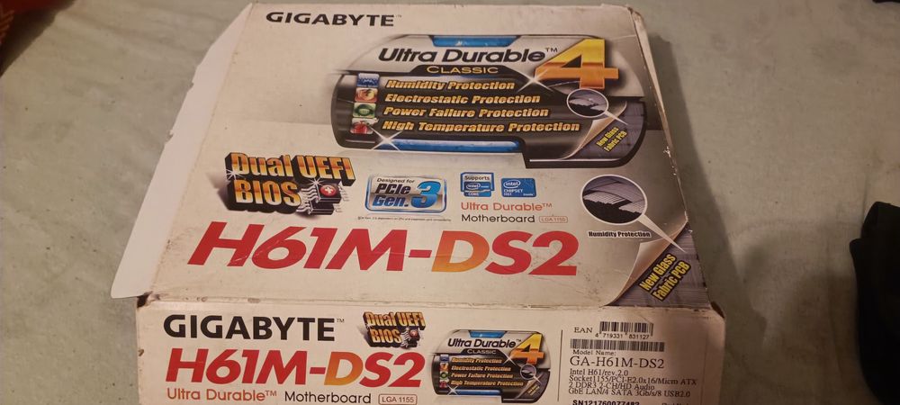 Placa de baza Gigabyte  1155. Cpu G2130 3.2 Ghz