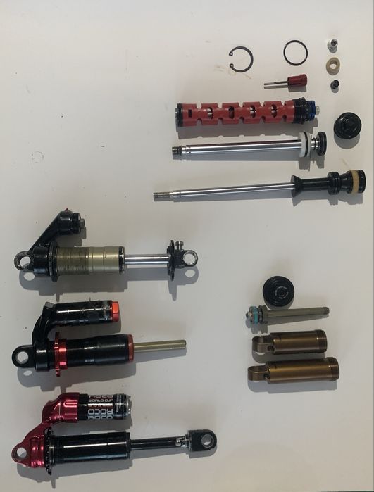 Fox ,Manitou ,Rockshox ,Marzocchi