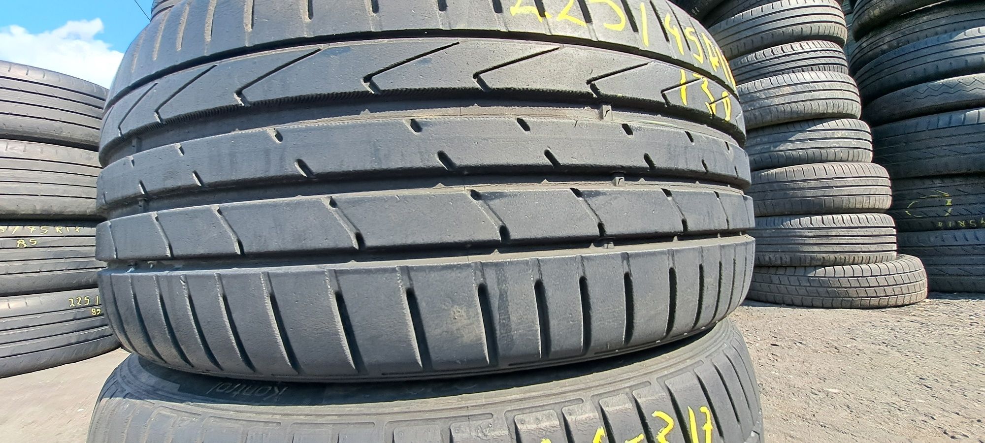 2 anvelope vara 225/45r17 91W Hankook Montaj Gratuit