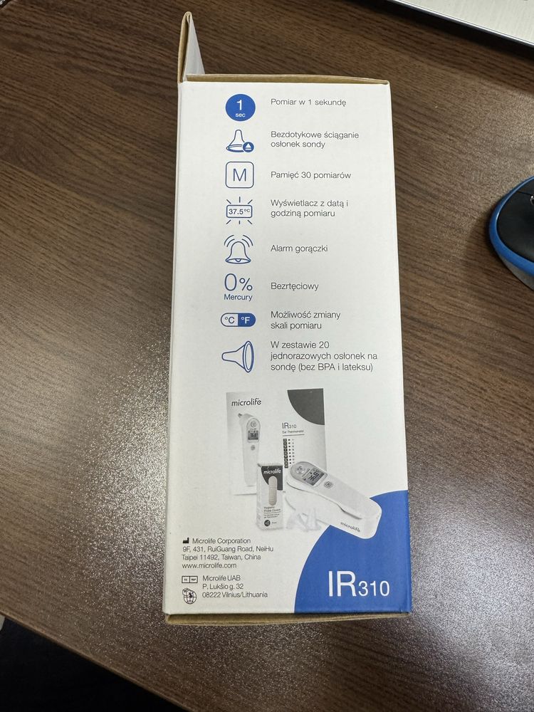 Термометър Microlife IR310