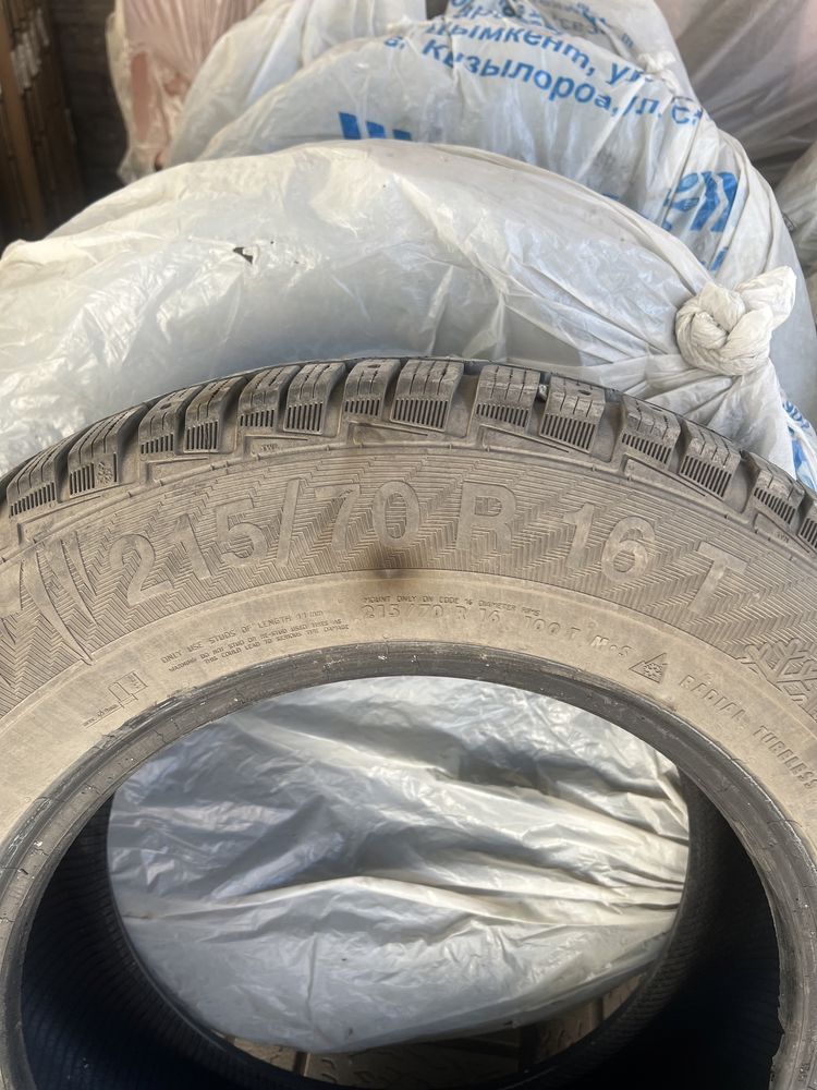 Шины 215/70 r16 T, комплект 4 шт.