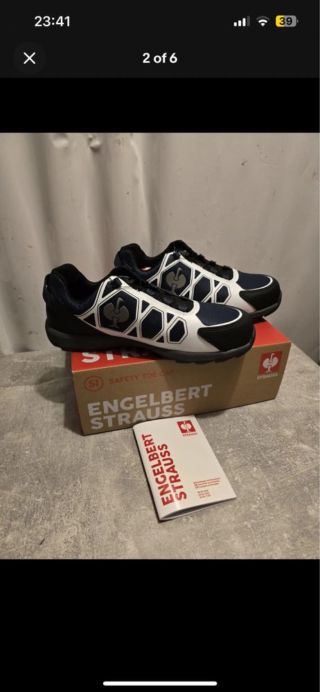 Engelbert Strauss Baham ll low Boa system 43 и 45 ти номер