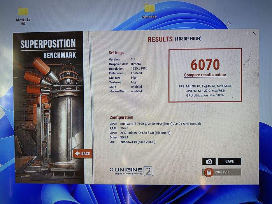 Pc intel i5 7500, 16gb ram, AMD RX 580 8gb, ssd 240gb, hdd 500gb