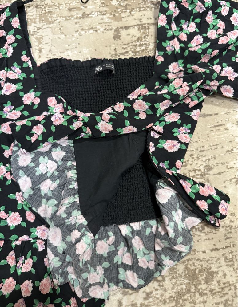 Zara кроп топ/ бюстие