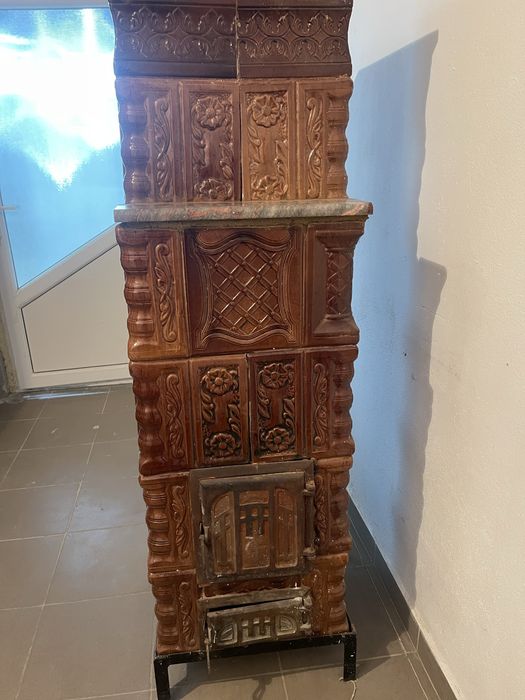 Vand sobă teracota,  pe suport mobil!