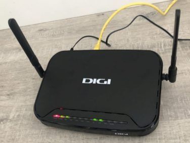 Router  Digi, Romtelecom și extender tp link
