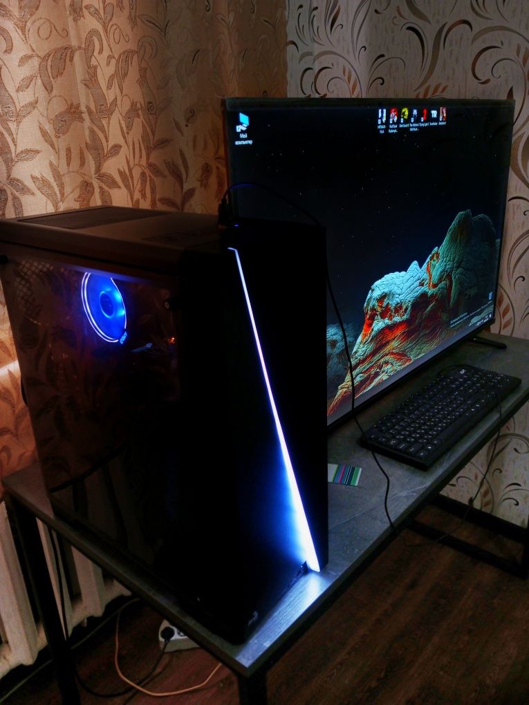 Gaming RYZEN 5 - AM4/ASUS/SSD/GTX DDR5/ Игровой мощный.