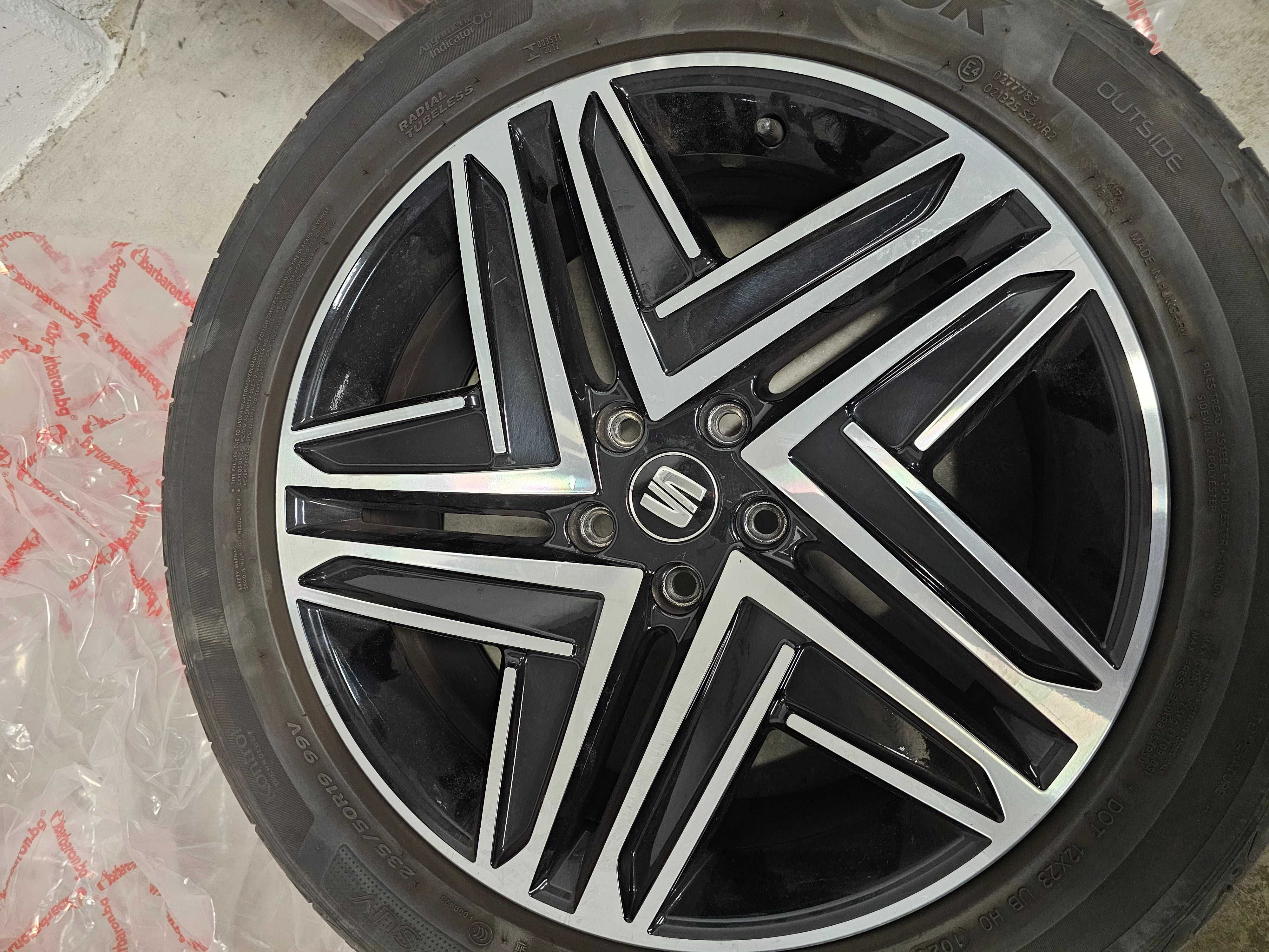 Продавам оригинални 19 джанти за Volkswagen, Seat, Skoda, Audi