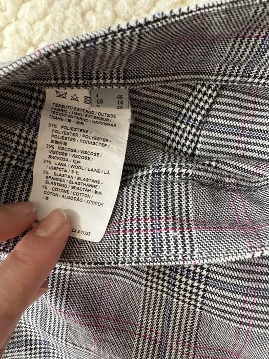 Pinko панталон с вискоза и вълна