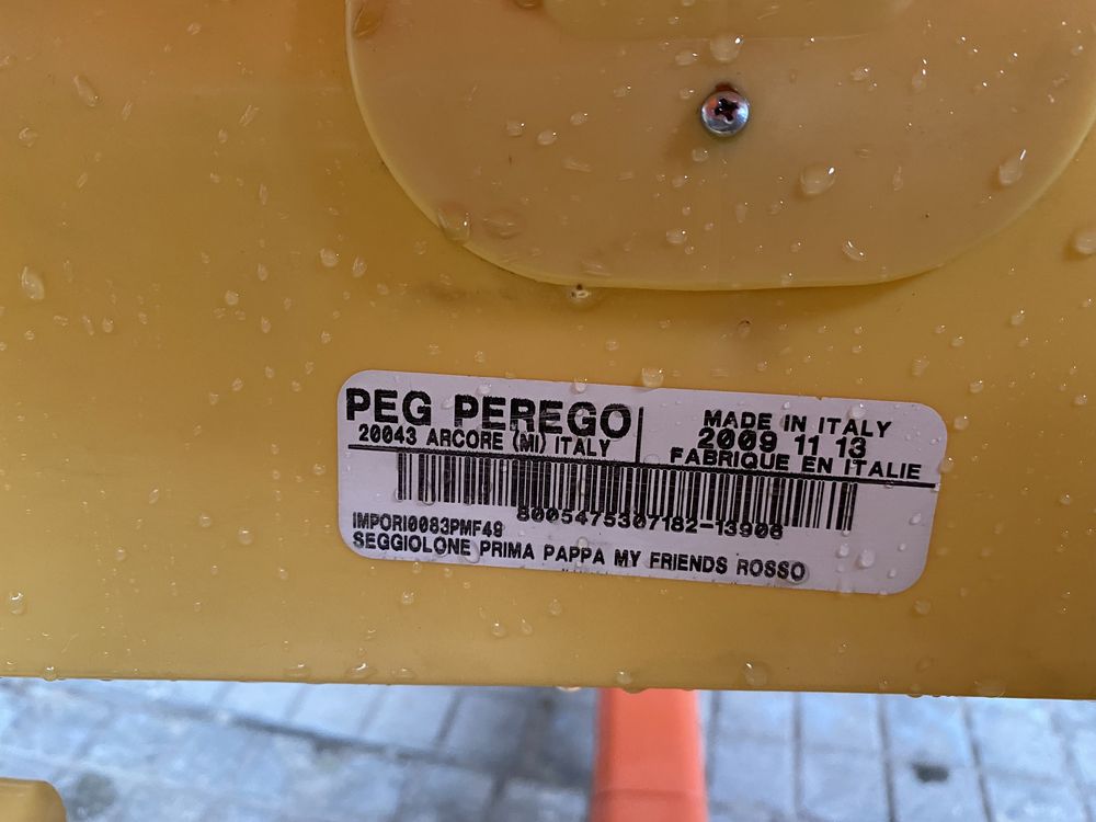 Peg perego детско столче за хранене