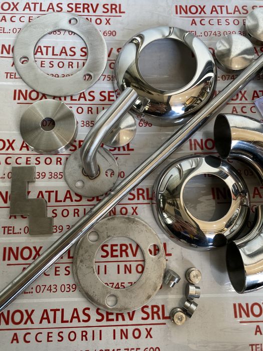 Teava inox balustrade  accesorii inox