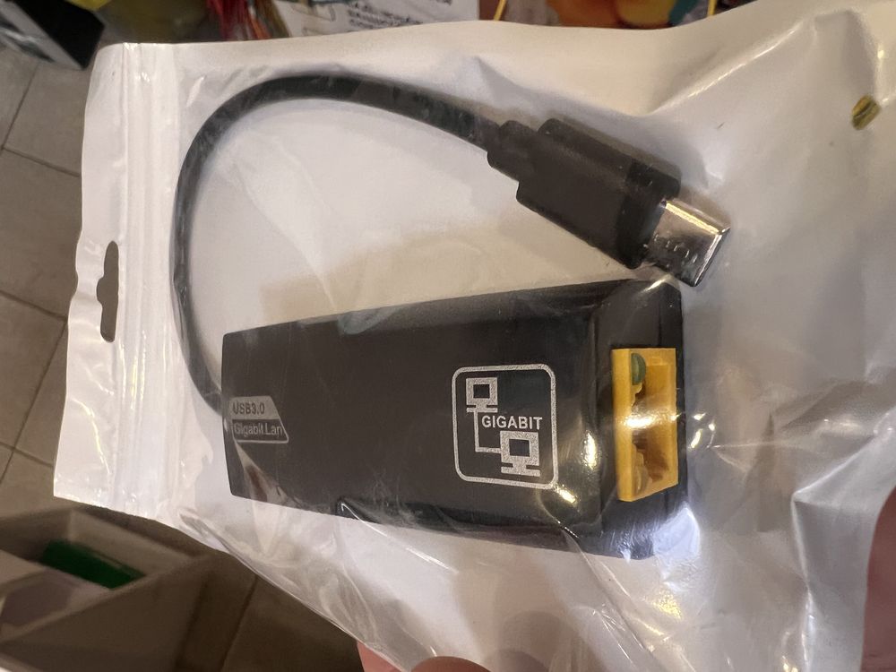 Usb 2.0 Сетевая карта  usb lan Type C Lan Usb Rj45 Переходник Адаптер