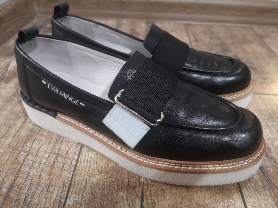 Eva Minge, обувки естествена кожа, номер 39