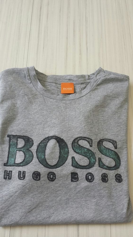 Boss Orange Turbolence 2 Logo Grey Mens Size S НОВО!