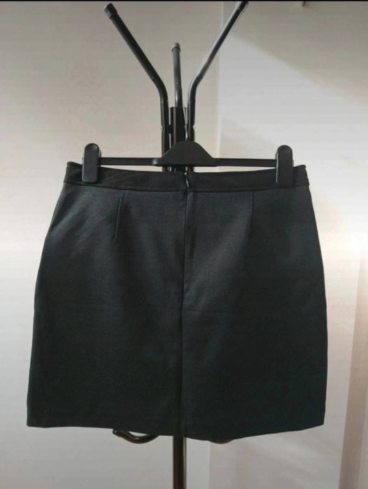 Fusta dama mini S.Oliver, culoare gri (38)