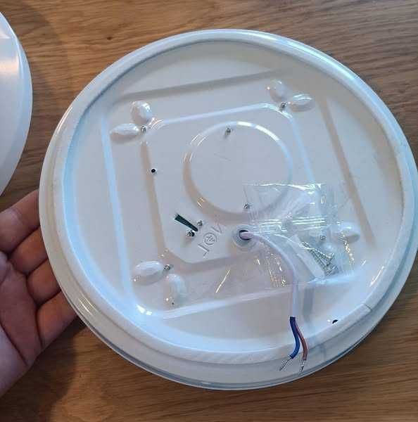 LED таванна лампа 15W, топло бяла 3000K, 26см
