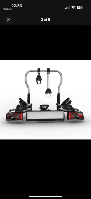 Suport 2 biciclete original Mercedes pentru cui