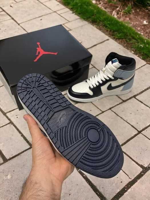 Nike Air Jordan 1 High "Obsidian Blue" / Adidasi Fete Baieti Noi